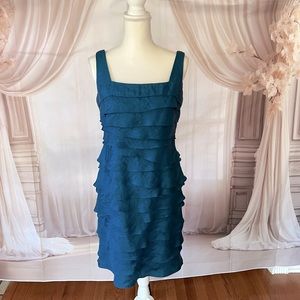 Ruffled tank style dress.  Size 6